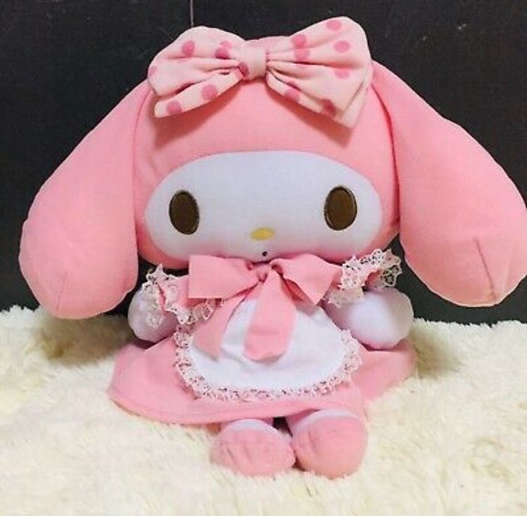 furyu My Melody girly sweet pink BIG stuffed Soft Plush 30cm kawaii cute sanrio